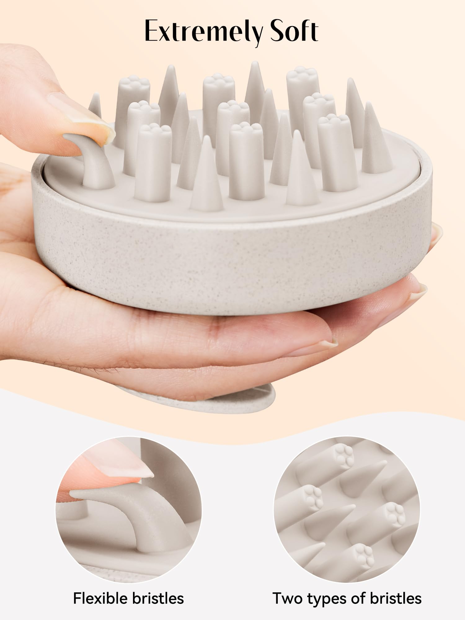 1pc Scalp Massage Brush, Wet & - Men Accessories All recension och pris