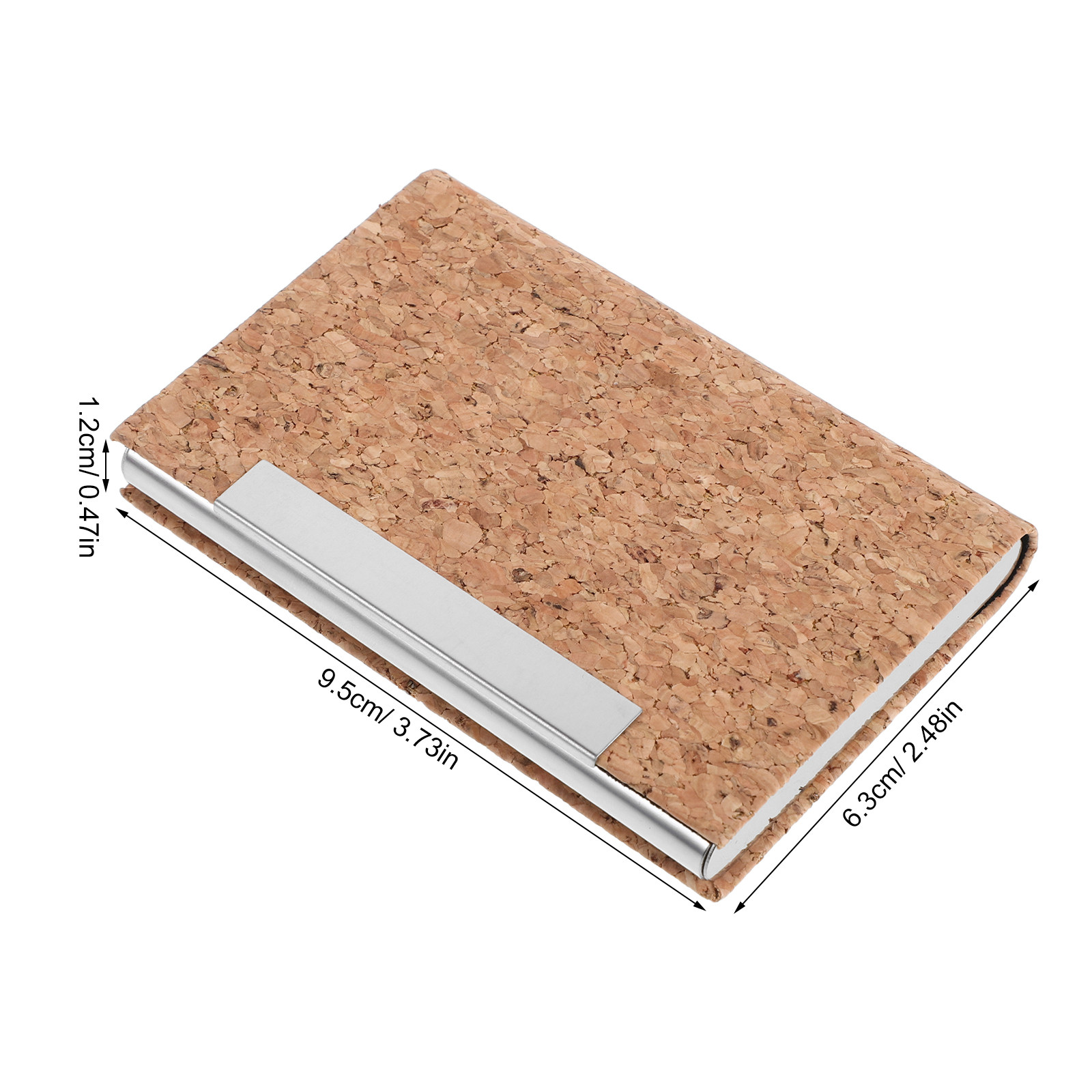 Wood Business Card Holder Stai - Travel Organizer Men recension och pris