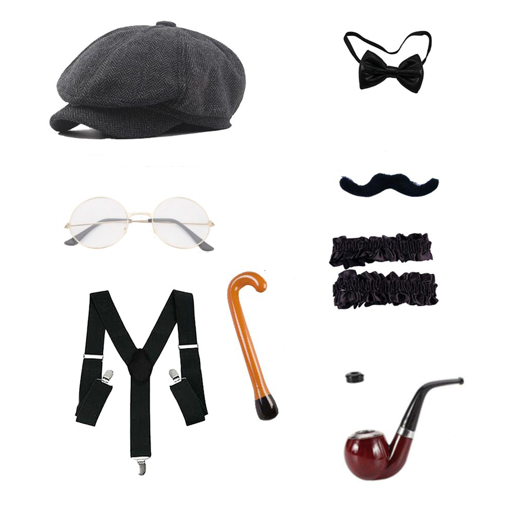 PESENAR Old Man Costume Access - Men'S Accessories In The 1920S recension och pris